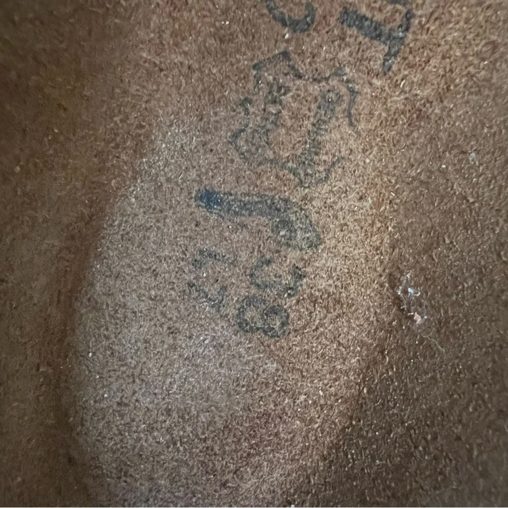 Naot Tahoe Thong Dark Brown Leather Platform Sandal Size 7-7.5 US - Picture 10 of 11